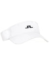 Yaden Logo Golf Visor White - J.LINDEBERG - BALAAN 1