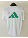 Workout Base Logo Short Sleeve T-Shirt White - ADIDAS - BALAAN 7