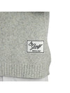 Men's Koromico Logo Knit Turtleneck Gray - MARK & LONA - BALAAN 11