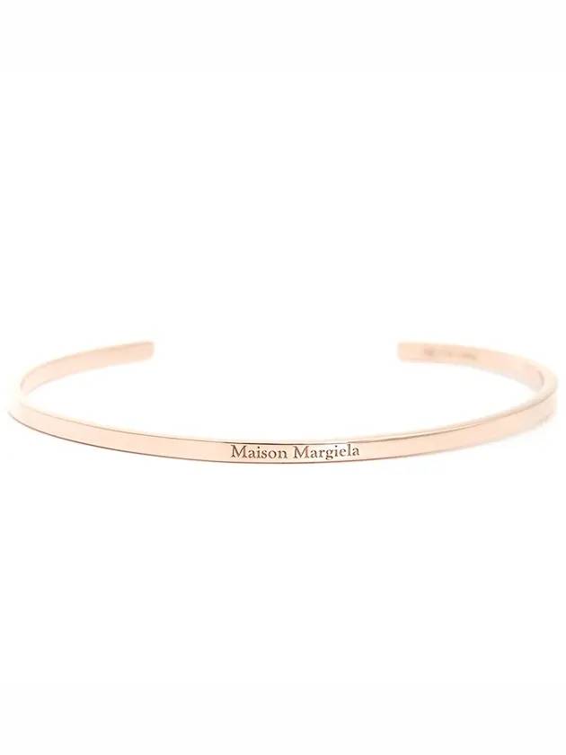 Logo Cuff Bracelet Gold - MAISON MARGIELA - BALAAN 1