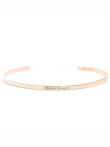 Logo Cuff Bracelet Gold - MAISON MARGIELA - BALAAN 1