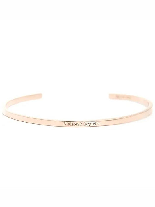 Logo Cuff Bracelet Gold - MAISON MARGIELA - BALAAN 1