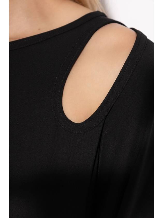 Victoria Beckham Top With Cut-Out, Women's, Black - VICTORIA BECKHAM - BALAAN 5