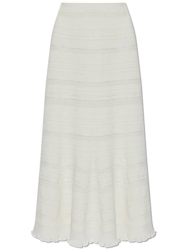 Lanvin Cotton Skirt, Women's, White - LANVIN - BALAAN 1