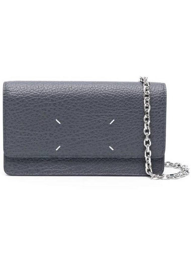 Stitch Large Chain Long Wallet Blue - MAISON MARGIELA - BALAAN 1