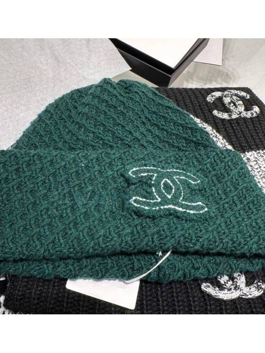 CC logo beanie - CHANEL - BALAAN 1