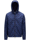 Crete Cretes Hooded Reversible Windbreaker Night Blue - MONCLER - BALAAN 2