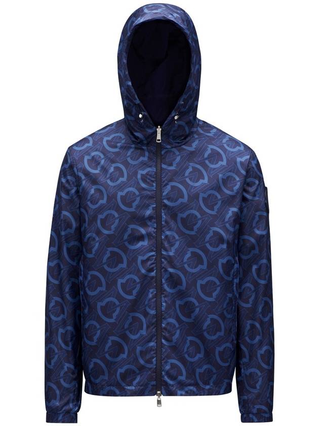 Crete Cretes Hooded Reversible Windbreaker Night Blue - MONCLER - BALAAN 2