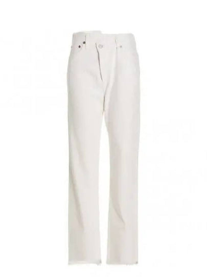 Crisscross Straight Jeans White - AGOLDE - BALAAN 2