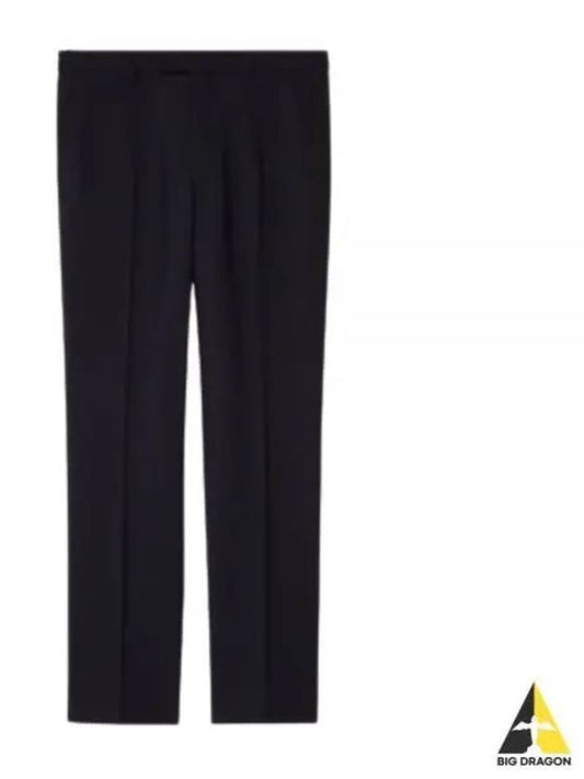 Mohair Formal Straight Pants Black - GUCCI - BALAAN 2