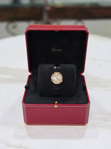 Women s Watch Ballon Blanc de Diamond Rose Gold 26mm Exhibition Grade 4162 - CARTIER - BALAAN 1