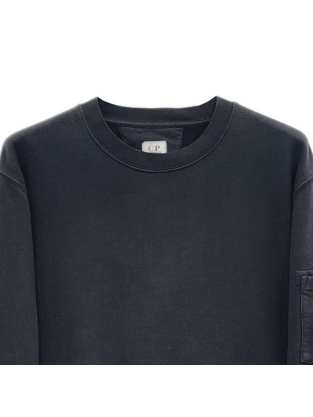 Lens wappen brushed sweatshirt 13CMSS008A - CP COMPANY - BALAAN 3