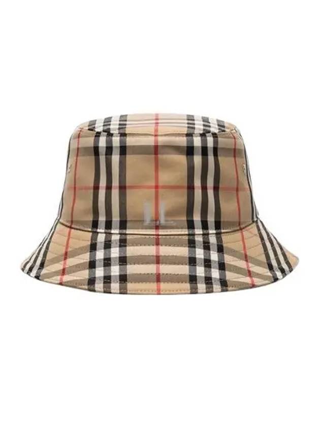 Vintage Check Technical Bucket Hat Beige - BURBERRY - BALAAN 2