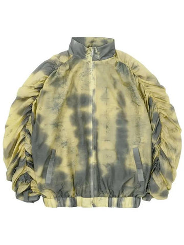 Tie Dye Pleats Jacket YELLOW - AJOBYAJO - BALAAN 1