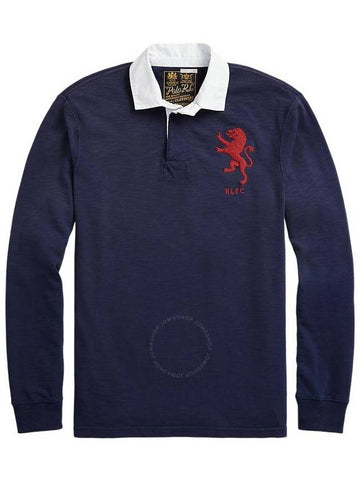 Polo Ralph Lauren Heraldic Jersey Classic Fit Rugby Polo Shirt, Size Medium - POLO RALPH LAUREN - BALAAN 1