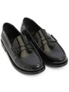 Women's Monogram Le Penny Loafer Black - SAINT LAURENT - BALAAN 4