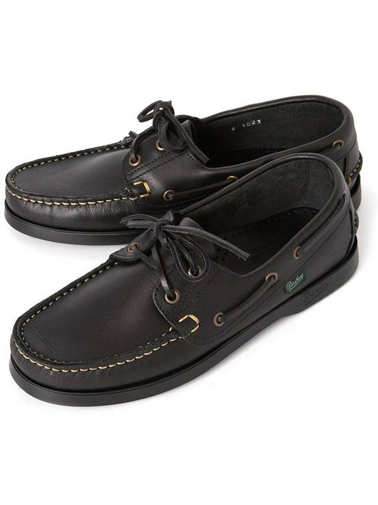 Barth Marine Lisse Loafers Black - PARABOOT - BALAAN 2