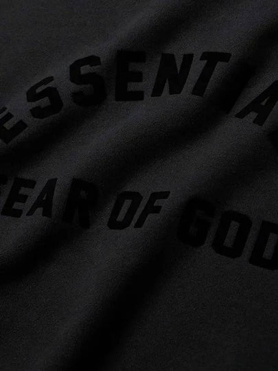 Arch logo flocked applique mockneck sweatshirt - FEAR OF GOD ESSENTIALS - BALAAN 2