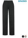 simple straight fit long pants pants SO2LPA091 - SPARKS - BALAAN 2