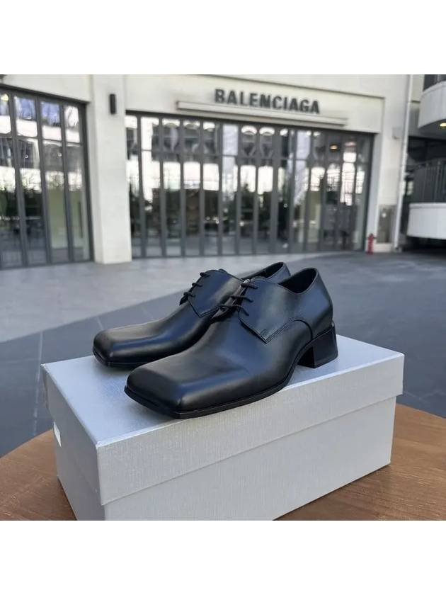 Work Lace-Up Derby Black - BALENCIAGA - BALAAN 4