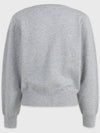 Bouncy rabbit wool round knit light gray - MICANE - BALAAN 8