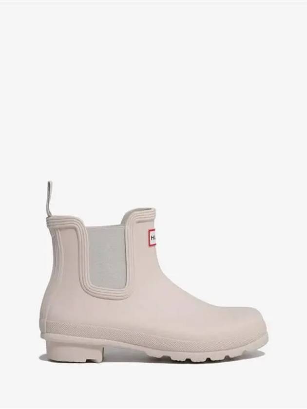 Women's Original Chelsea Rain Boots Beige - HUNTER - BALAAN 3