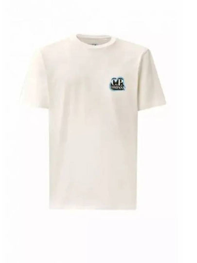 24/1 Jersey Artisanal British Sailor Short Sleeve T-Shirt White - CP COMPANY - BALAAN 2