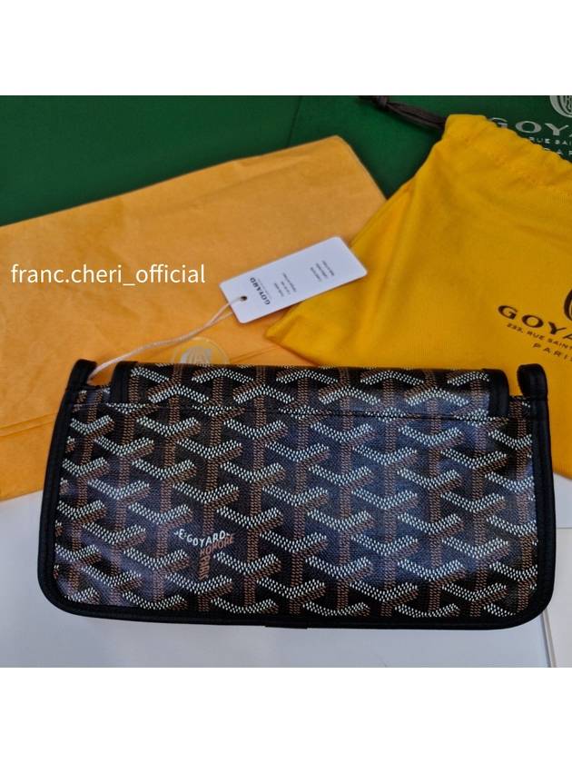 Plume Wallet Cross Bag Clutch Black Paris Main Store - GOYARD - BALAAN 5