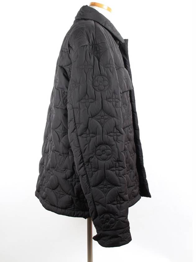 Qualted Monogram Flower Padded Jacket 54 110 - LOUIS VUITTON - BALAAN 6