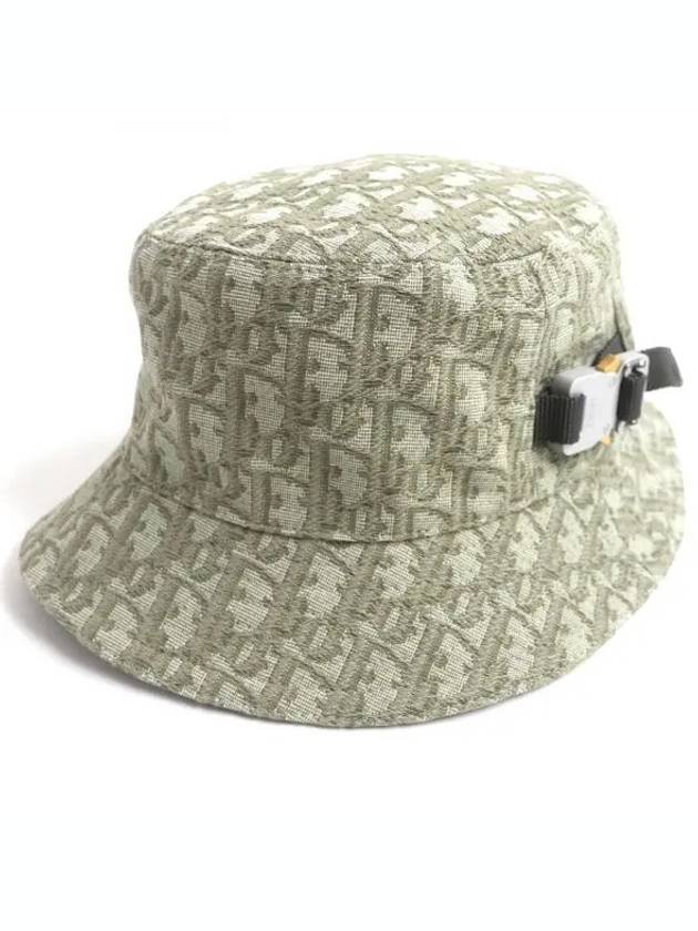 Oblig Technical Cotton Jacquard Bucket Hat Beige - DIOR - BALAAN 2