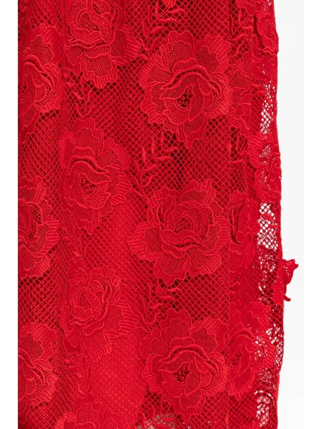 Self Portrait Lace Dress, Women's, Red - SELF PORTRAIT - BALAAN 5