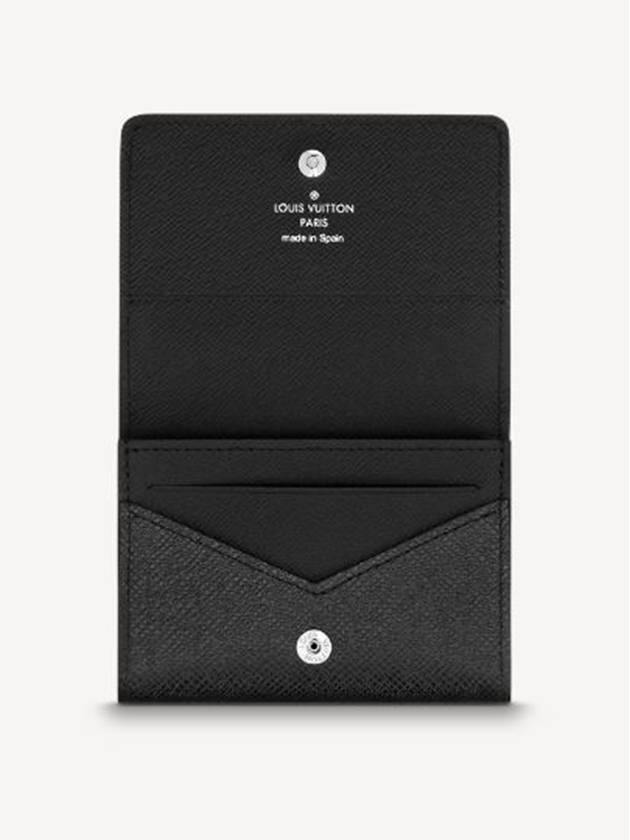 Envelope Carte De Visite Card Wallet Black - LOUIS VUITTON - BALAAN 5