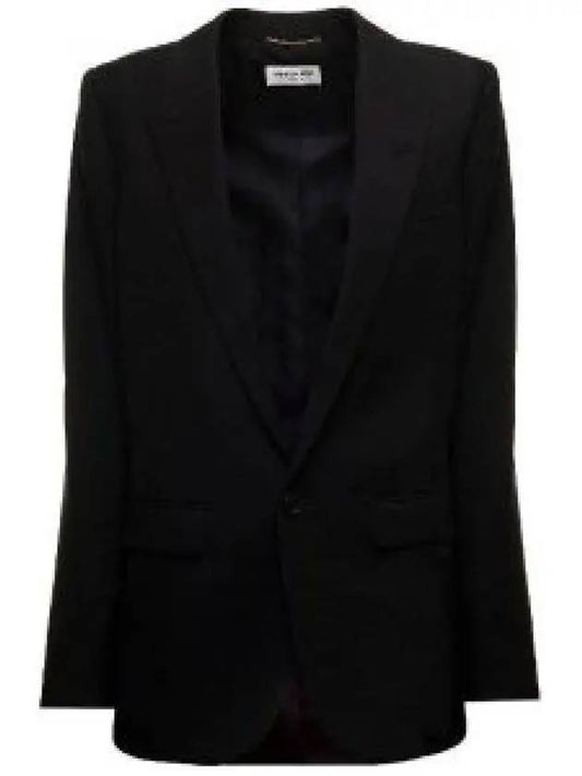 Women's Jacket Black - SAINT LAURENT - BALAAN 2