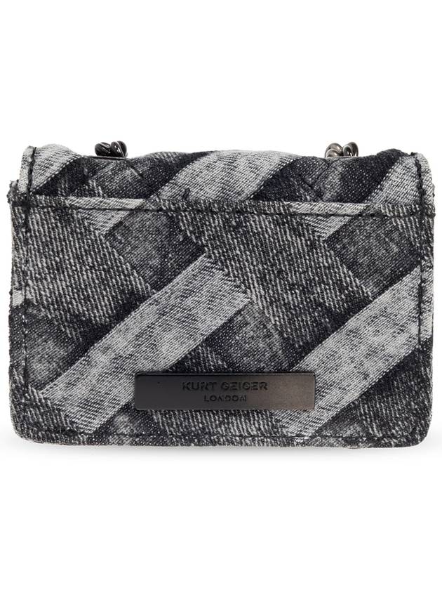 Kurt Geiger Shoulder Bag ‘Micro Kensington’, Women's, Grey - KURT GEIGER - BALAAN 3