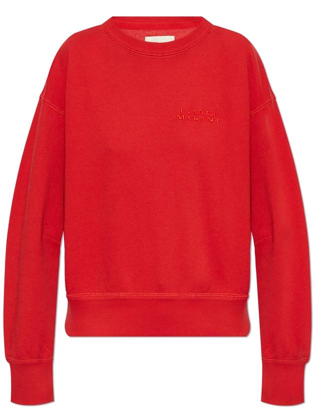 Isabel Marant Sweatshirt Shad, Women's, Red - ISABEL MARANT - BALAAN 1