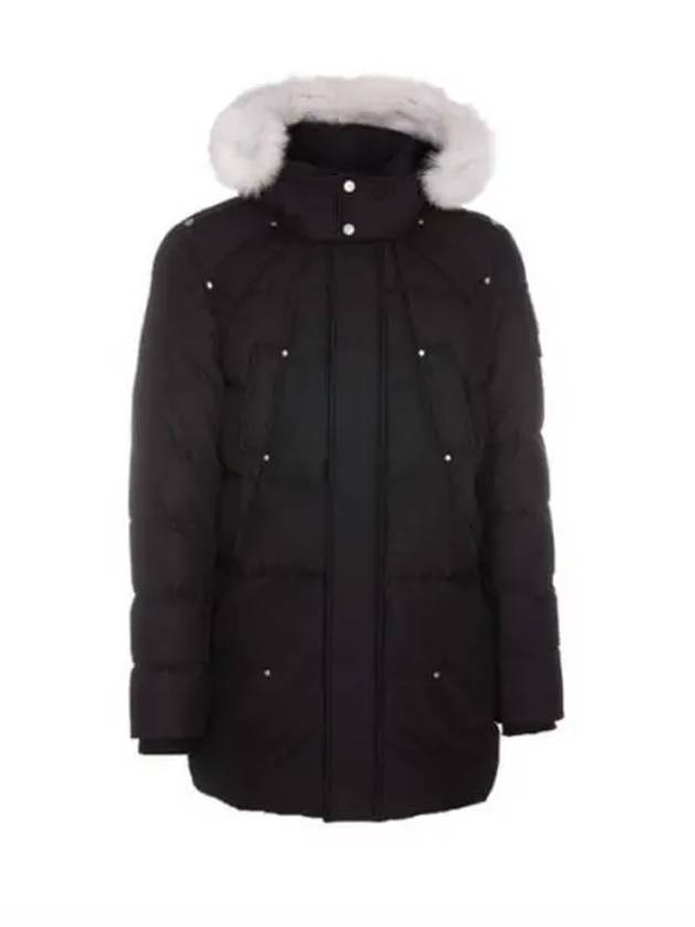 Men's Jackson Cloud Parka Natural Fox Fur Black - MOOSE KNUCKLES - BALAAN 2