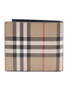 Vintage Check Logo Bifold Wallet Archive Beige - BURBERRY - BALAAN 3