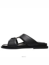 Alias CD Diamond Double Band Sandals Black - DIOR - BALAAN 6