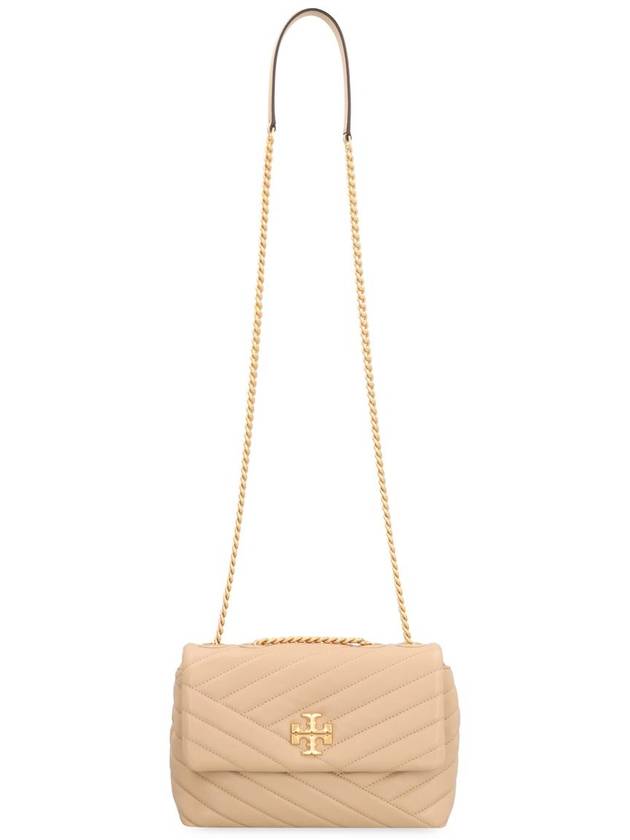 Kira Chevron Convertible Strap Small Shoulder Bag Desert Dune - TORY BURCH - BALAAN 6