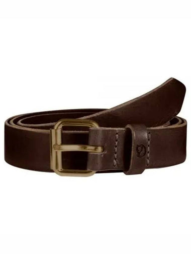 Thingi belt 2 5cm leather brown 77280250 - FJALL RAVEN - BALAAN 1