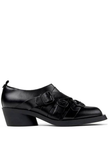 Twins Leather Pumps Heel Black - CAMPER - BALAAN 1