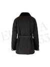 Diamond Quilted Nylon Jacket Black - BURBERRY - BALAAN 3