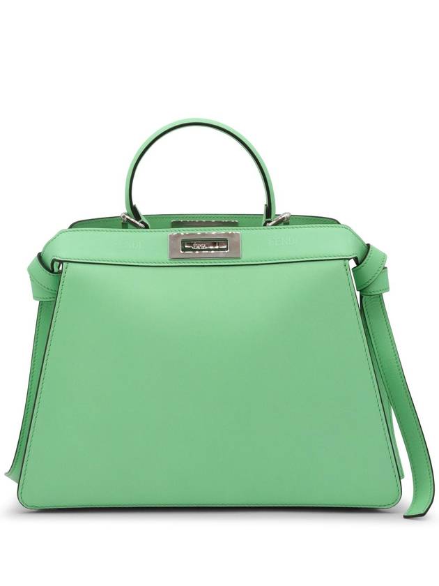 green leather PEEKABOO ISEEU medium bag 8BN321ANSDF1L1C B0560957021 - FENDI - BALAAN 1