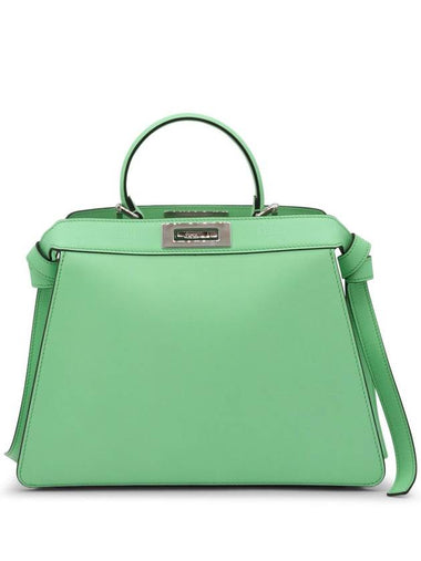 green leather PEEKABOO ISEEU medium bag 8BN321ANSDF1L1C B0560957021 - FENDI - BALAAN 1