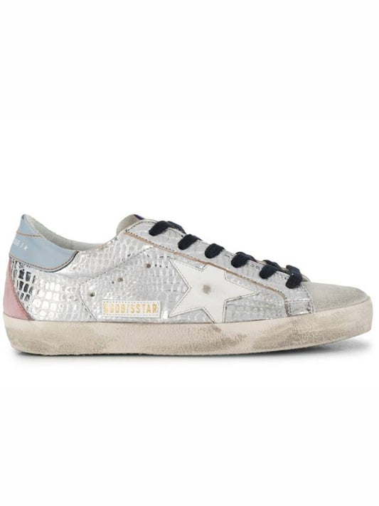 Superstar Laminate Low Top Sneakers Silver - GOLDEN GOOSE - BALAAN 2