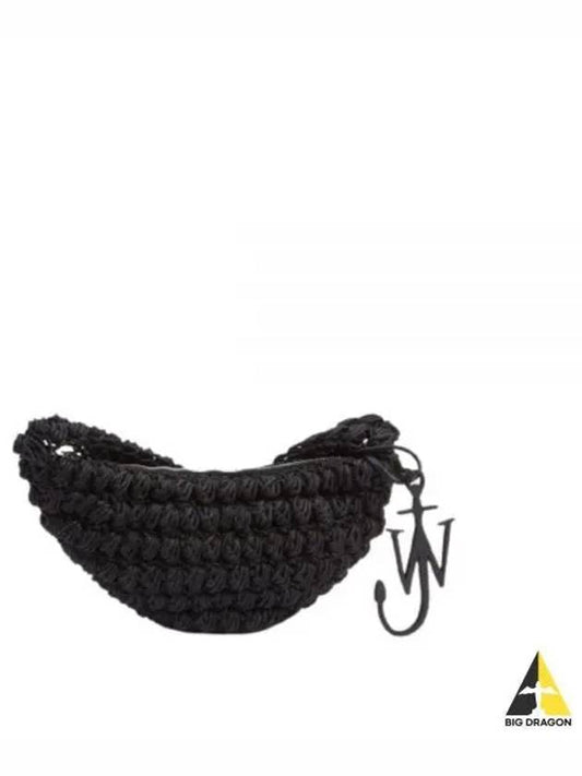 Popcorn Sling Cross Bag Black - JW ANDERSON - BALAAN 2