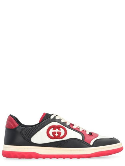 Mac80 Interlocking G Low Top Sneakers Red Black - GUCCI - BALAAN 2