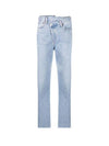 Crisscross Straight Jeans Blue - AGOLDE - BALAAN 1