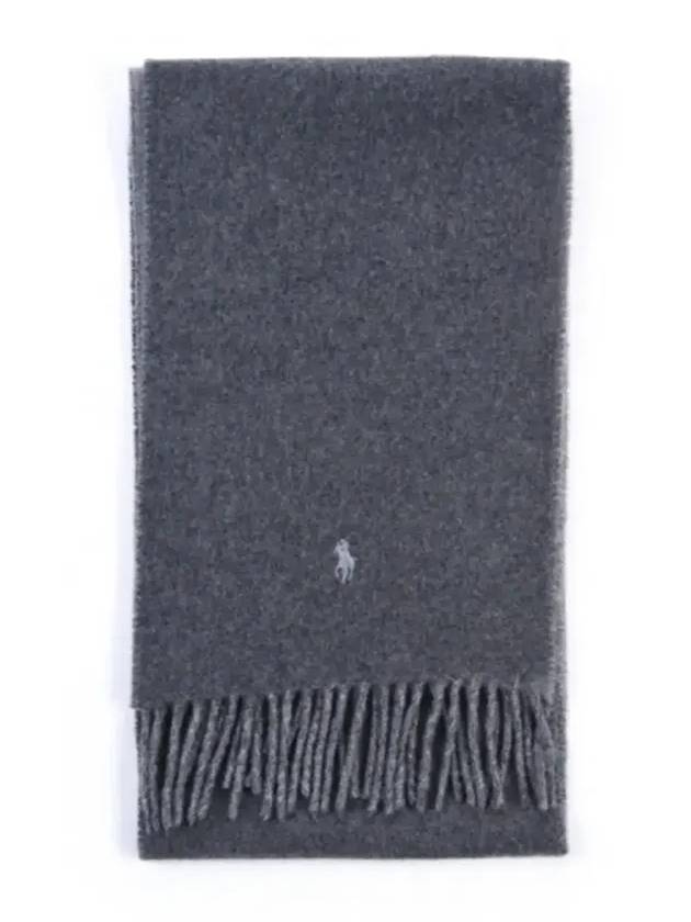 Classic Reversible Muffler Gray - POLO RALPH LAUREN - BALAAN 4