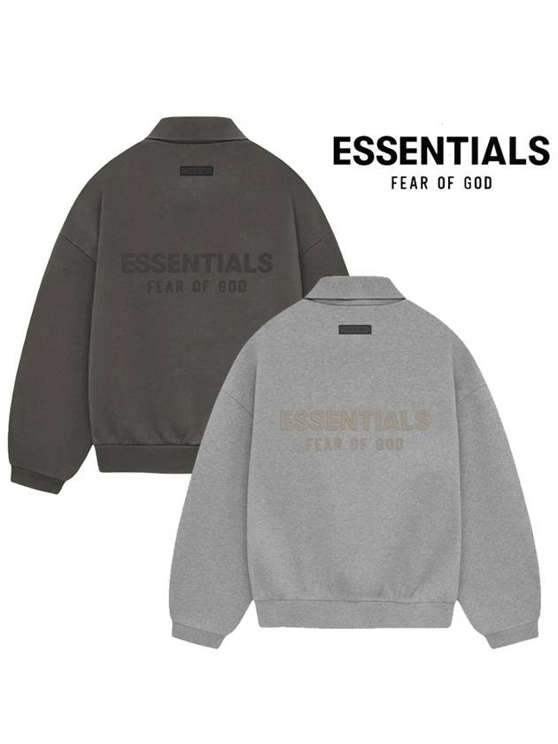 Fear of God Essential Polo Gray Women - FEAR OF GOD ESSENTIALS - BALAAN 3